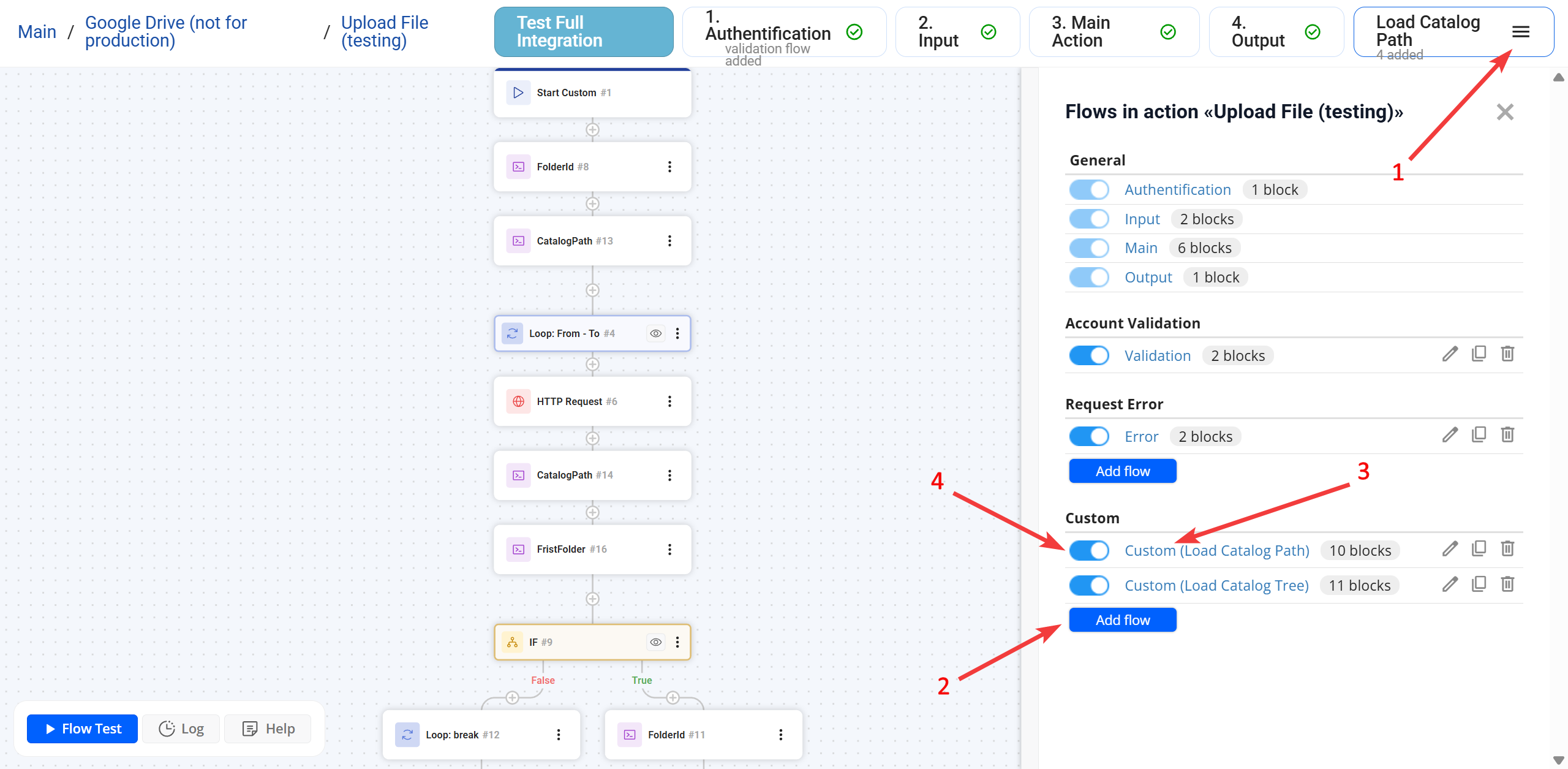 Custom Flows | Додавання Custom Flow