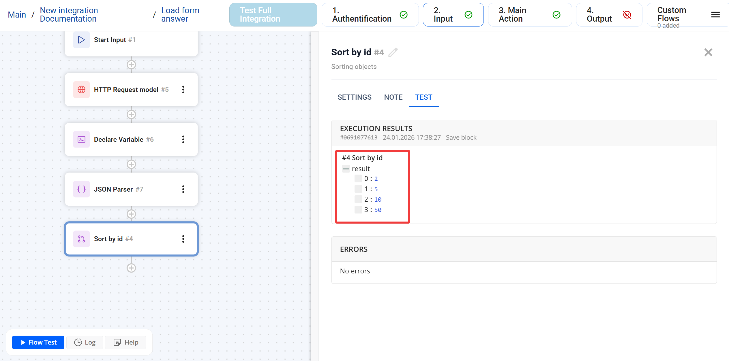 Sort | Результат після сортування Sort | Результат після сортування
