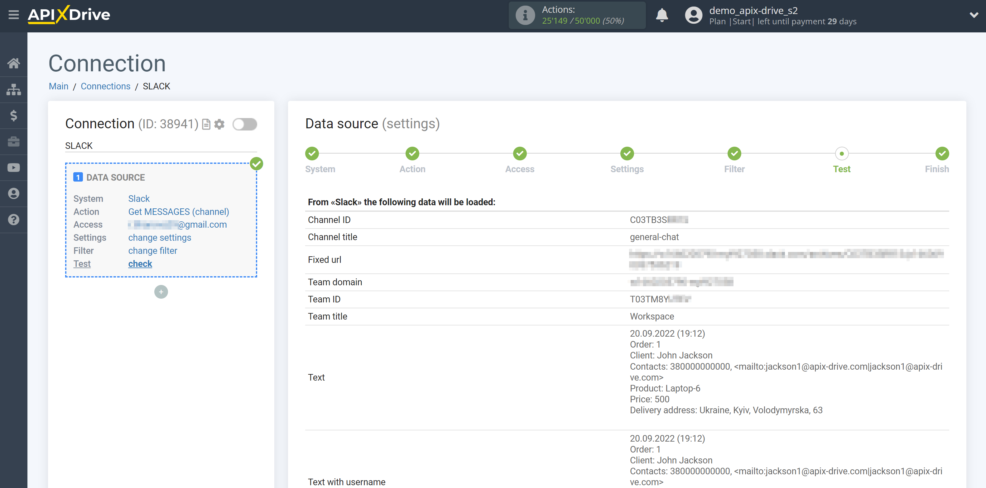 How to Connect Slack as Data Source  | Data Test