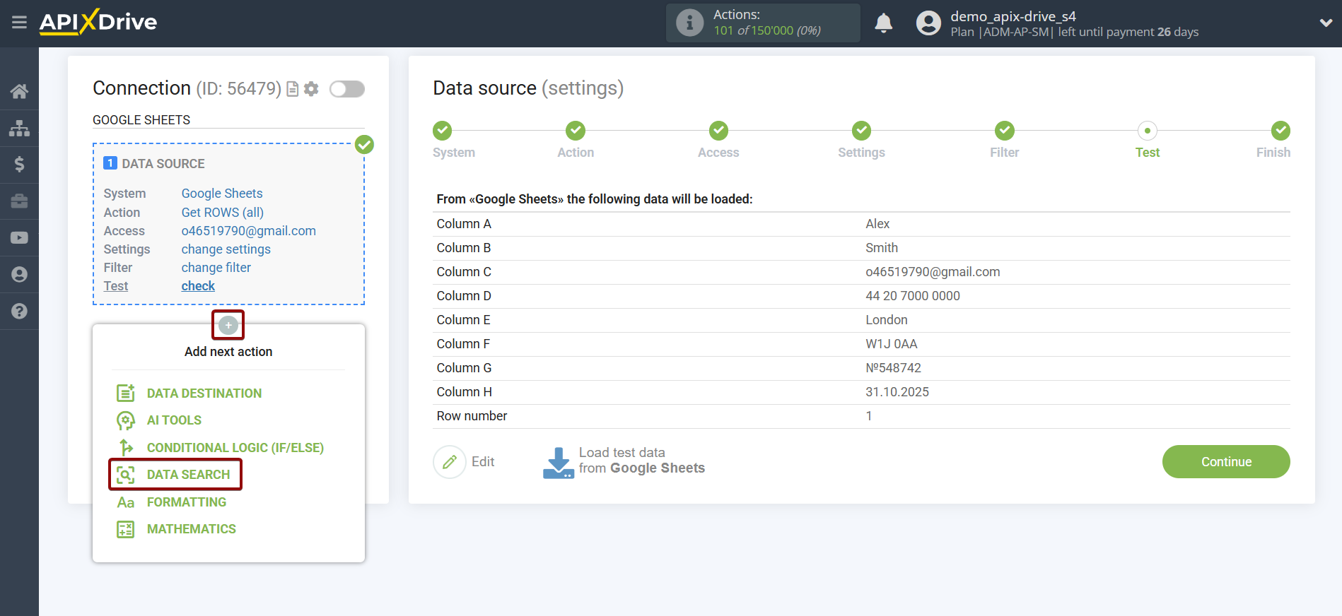 Setting up an Rows Item Search in Google Sheets | Add data Search Setting up an Rows Item Search in Google Sheets | Add data Search