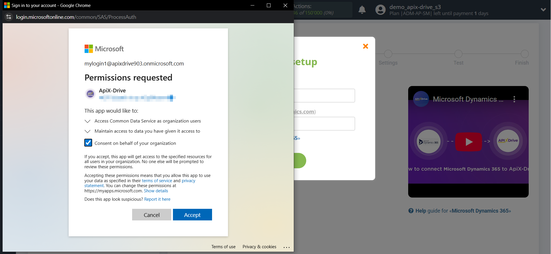 How to setup Microsoft Dynamics 365 Update Contact / Create Contact | Granting permission How to setup Microsoft Dynamics 365 Update Contact / Create Contact | Granting permission