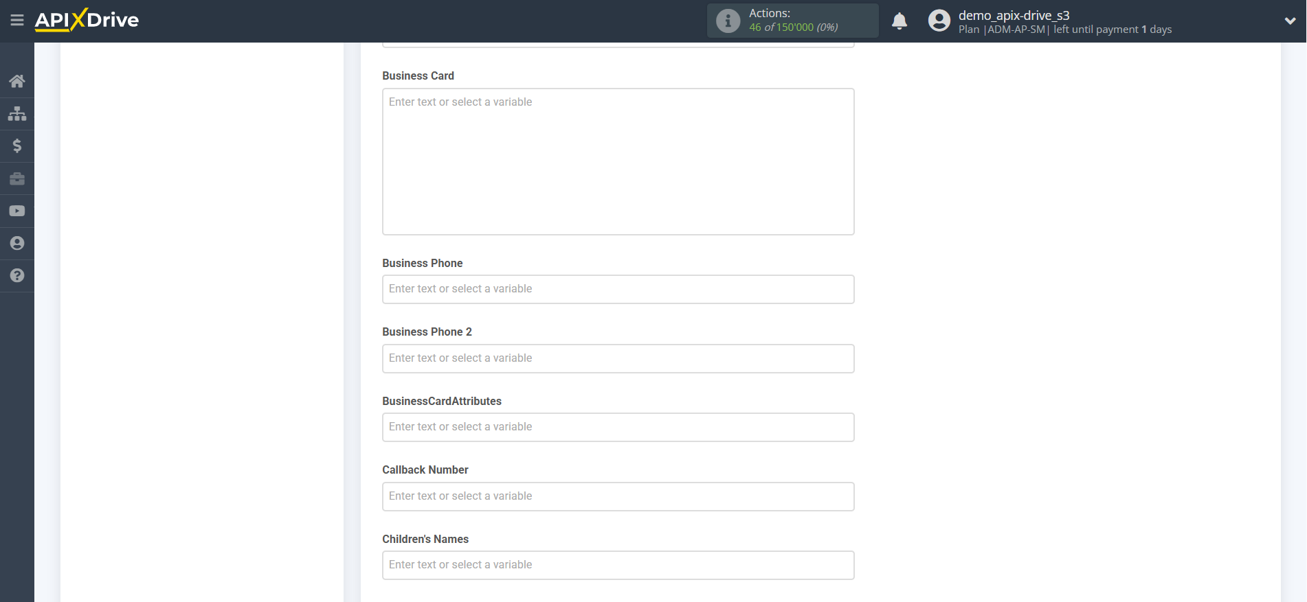 How to setup Microsoft Dynamics 365 Update Contact / Create Contact | Assigning Fields How to setup Microsoft Dynamics 365 Update Contact / Create Contact | Assigning Fields