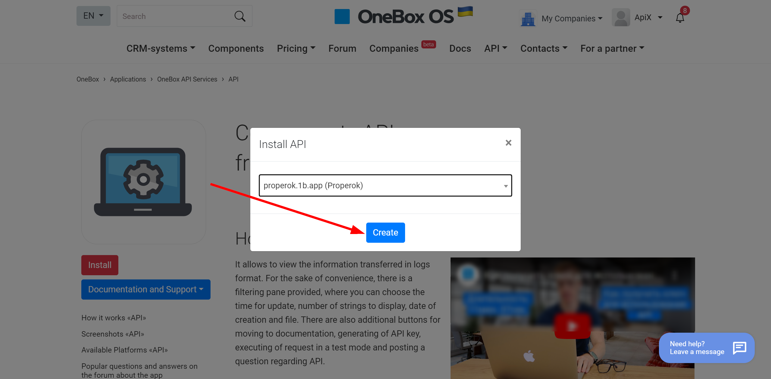 How to setup OneBox Change Order / Create Order | Select the OneBox you want to install into