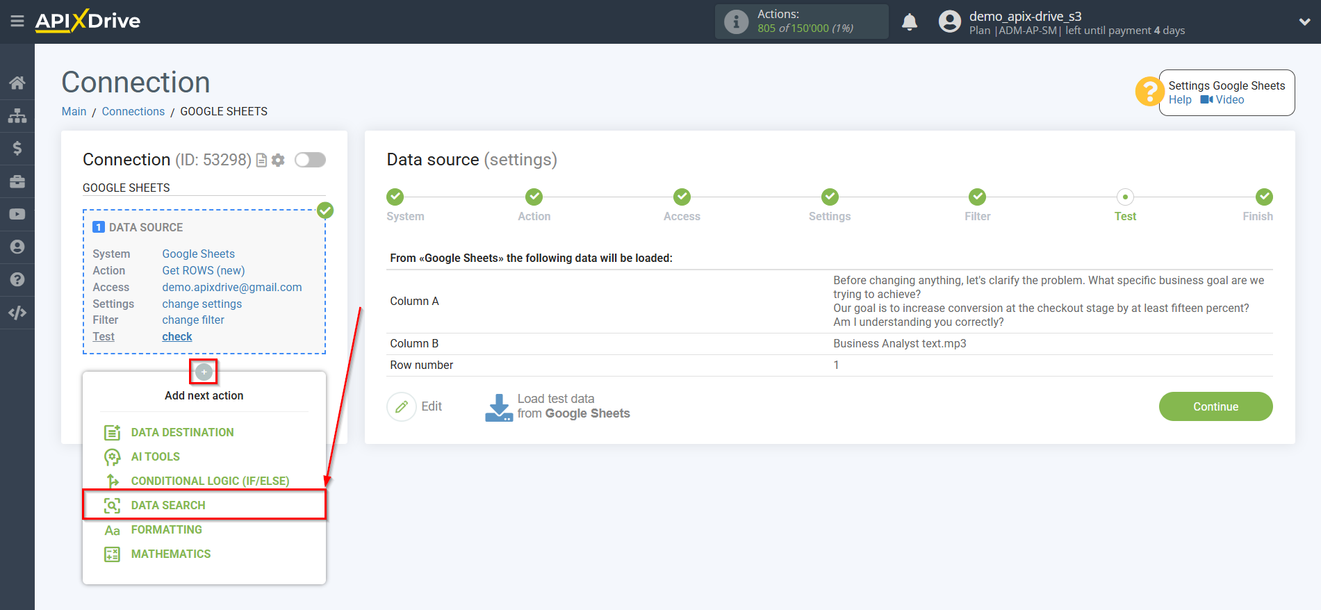 How to Connect Elevenlabs as Data Search | Add Data Search