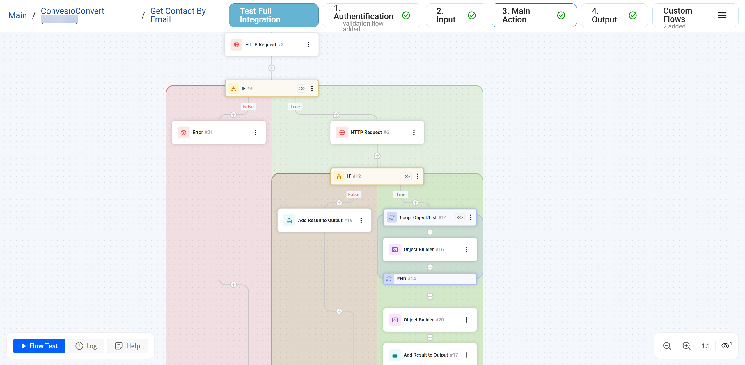 Main Action | Основні блоки в структурі