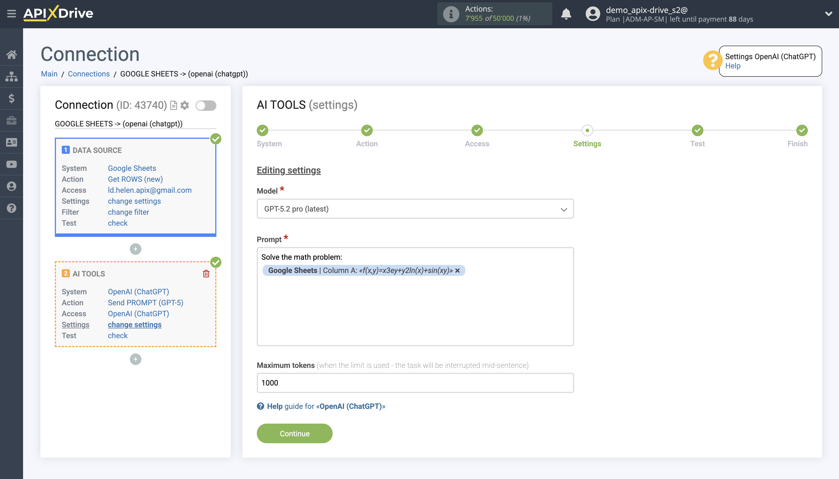 Setting up OpenAI (ChatGPT) in Google Sheets | Assigning fields GPT-5 Setting up OpenAI (ChatGPT) in Google Sheets | Assigning fields GPT-5