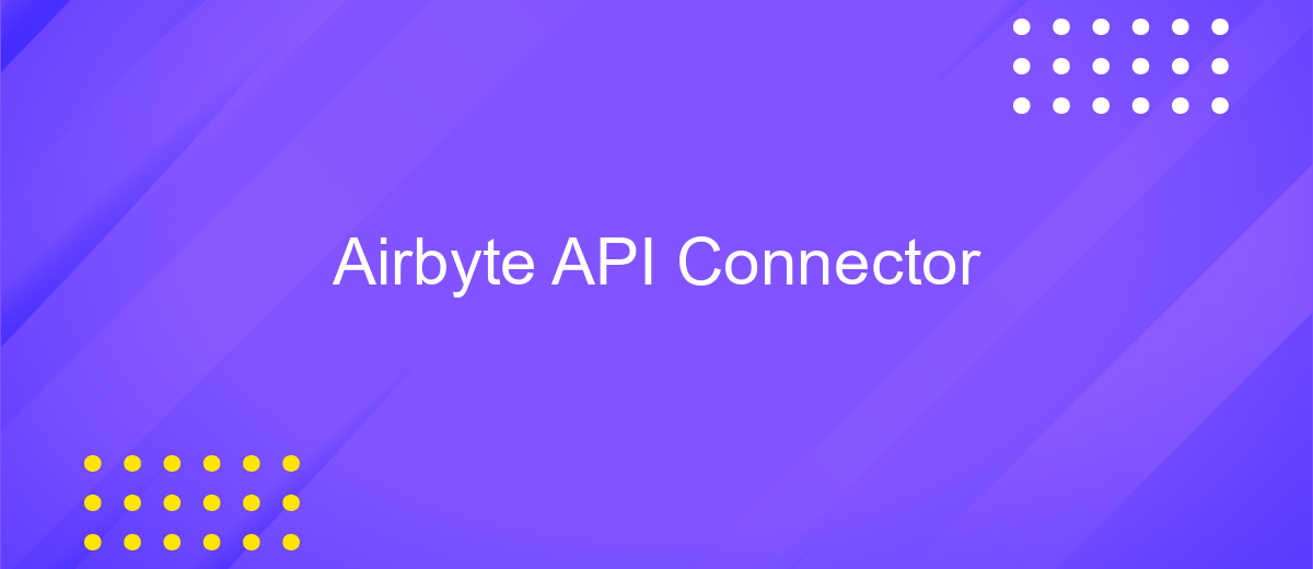 Airbyte API Connector