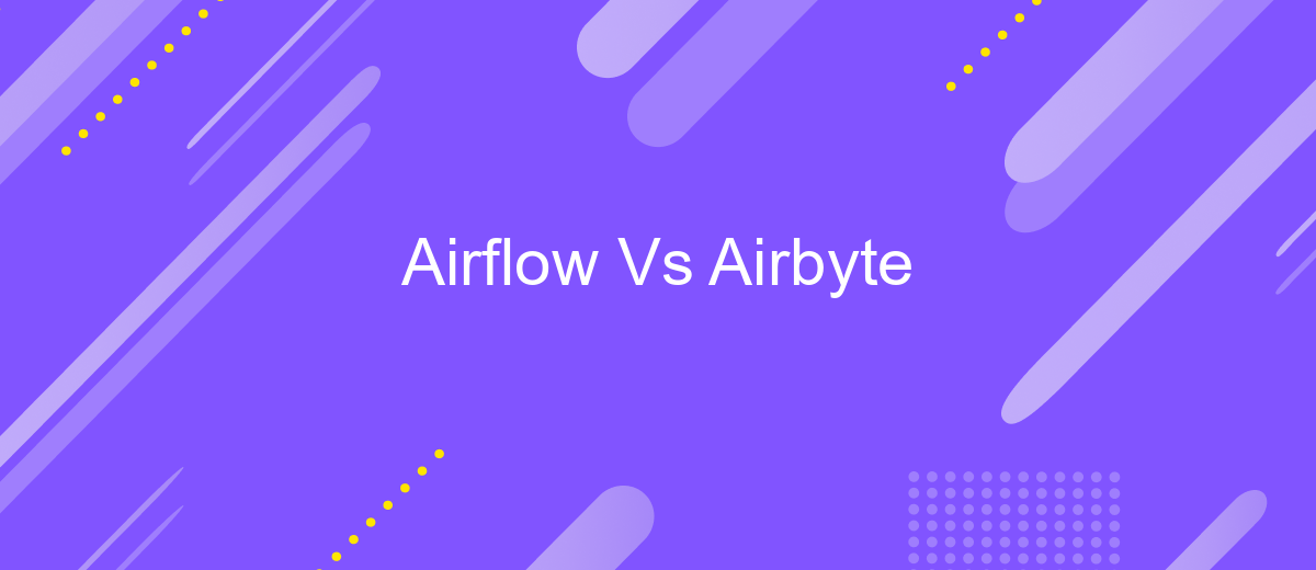 Airflow Vs Airbyte