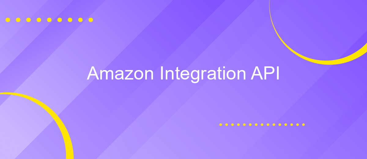 Amazon Integration API