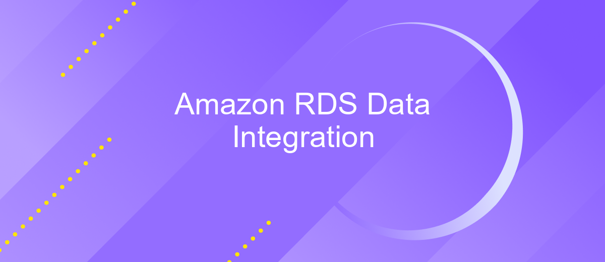 Amazon RDS Data Integration