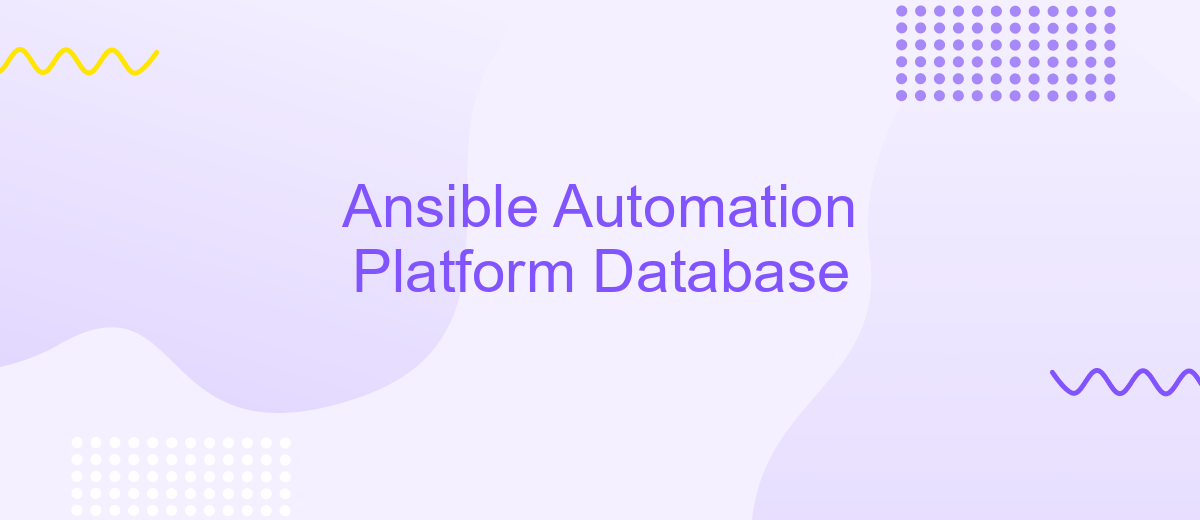 Ansible Automation Platform Database