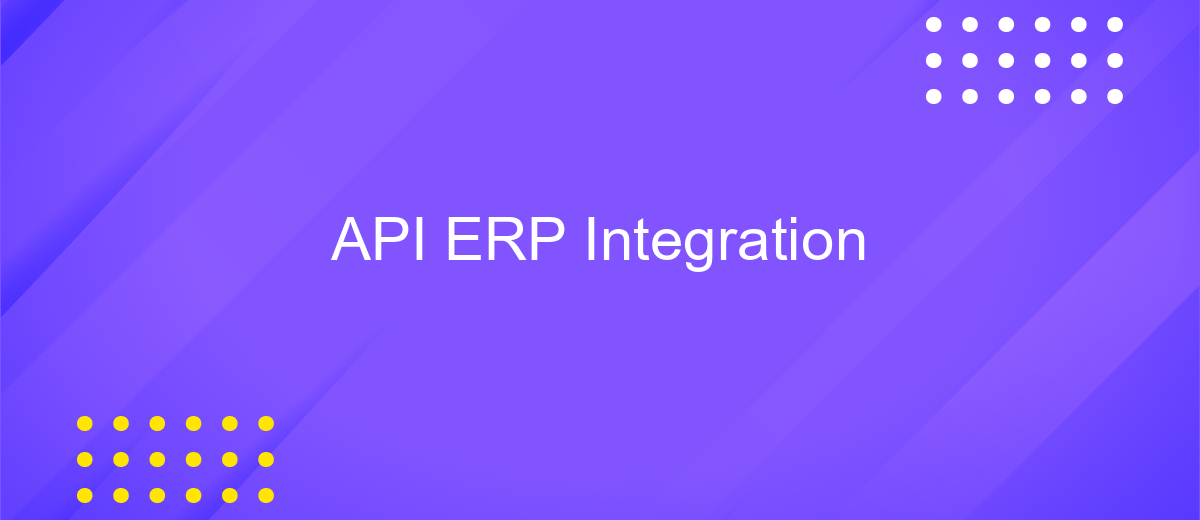 API ERP Integration