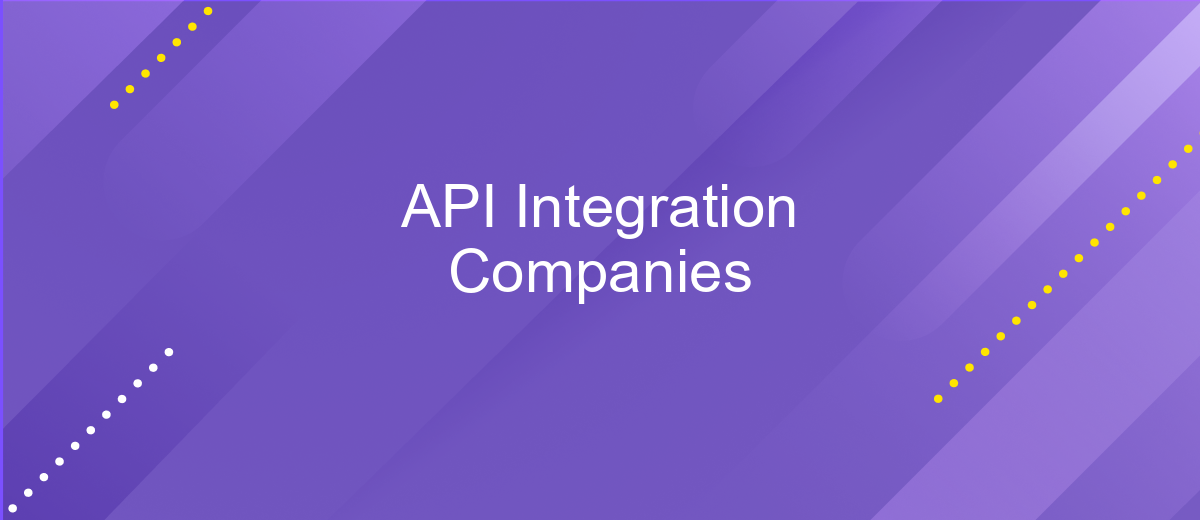 API Integration Companies