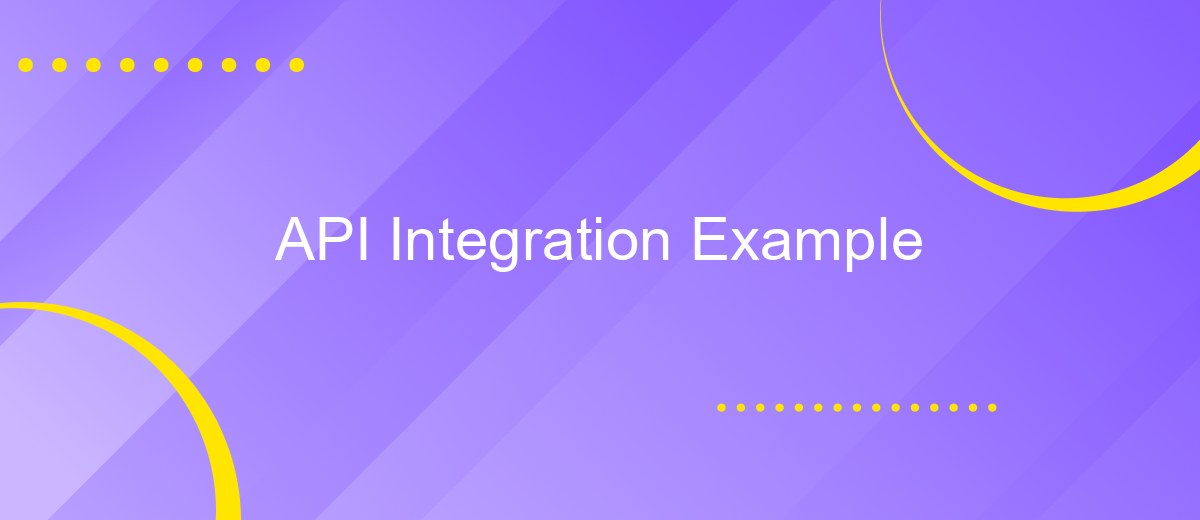 API Integration Example