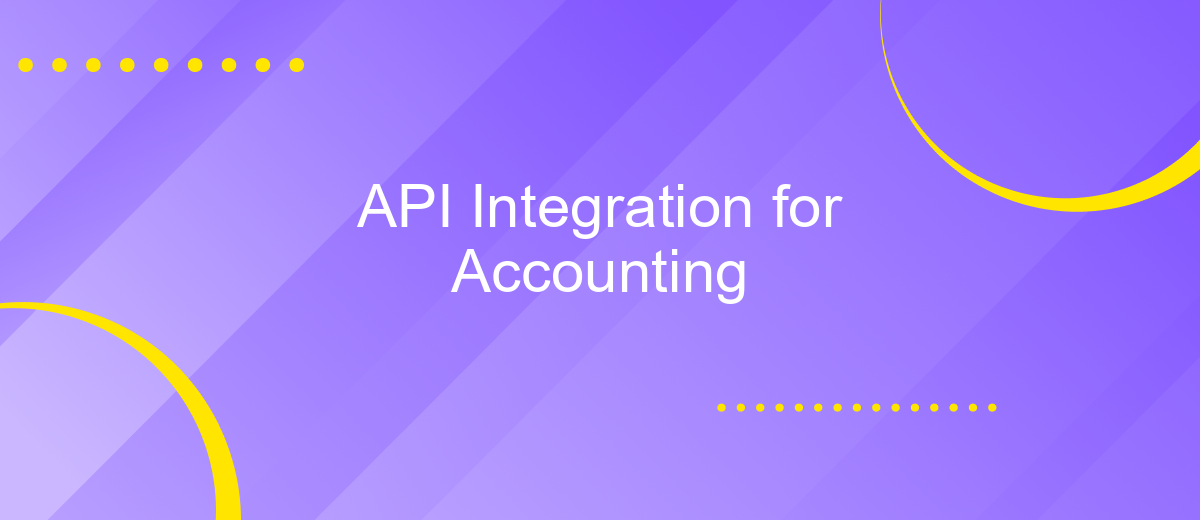 API Integration for Accounting