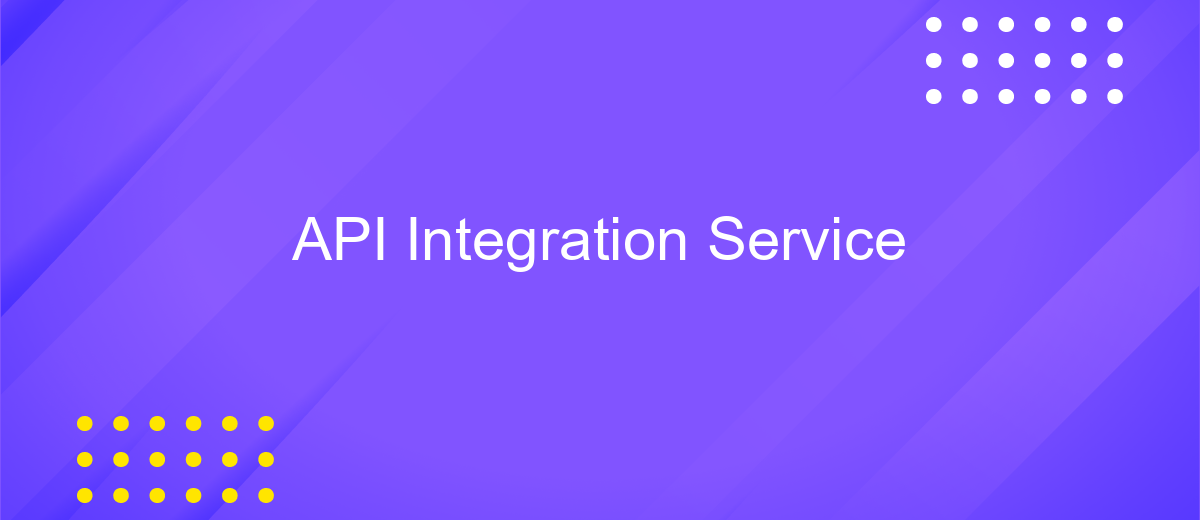 API Integration Service