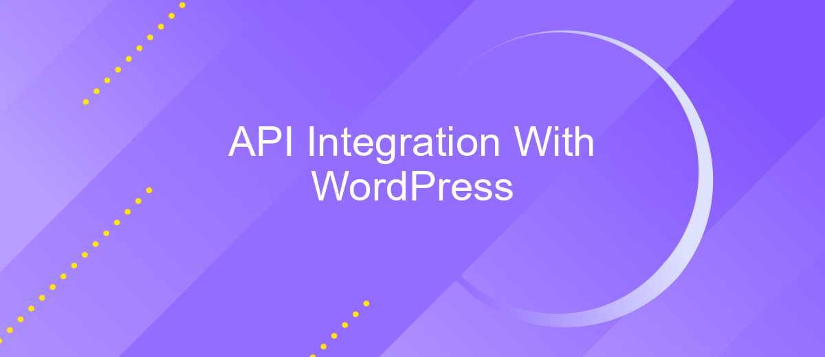 API Integration With WordPress