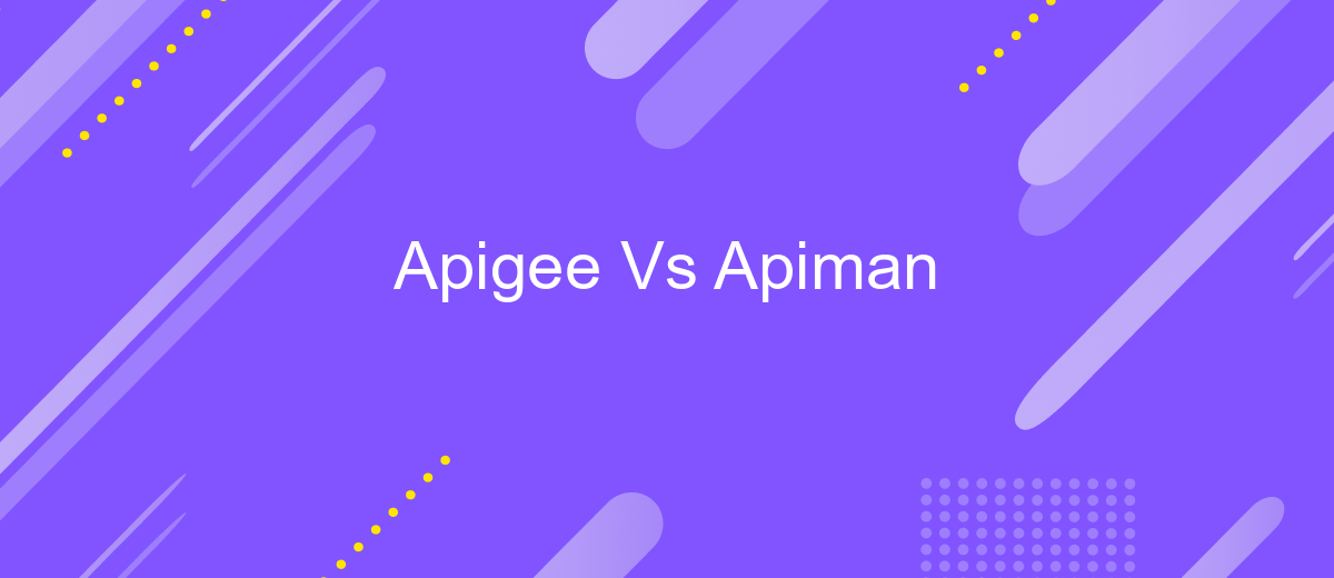 Apigee Vs Apiman