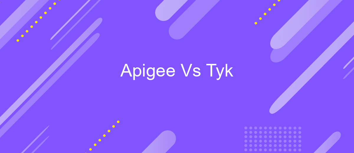 Apigee Vs Tyk