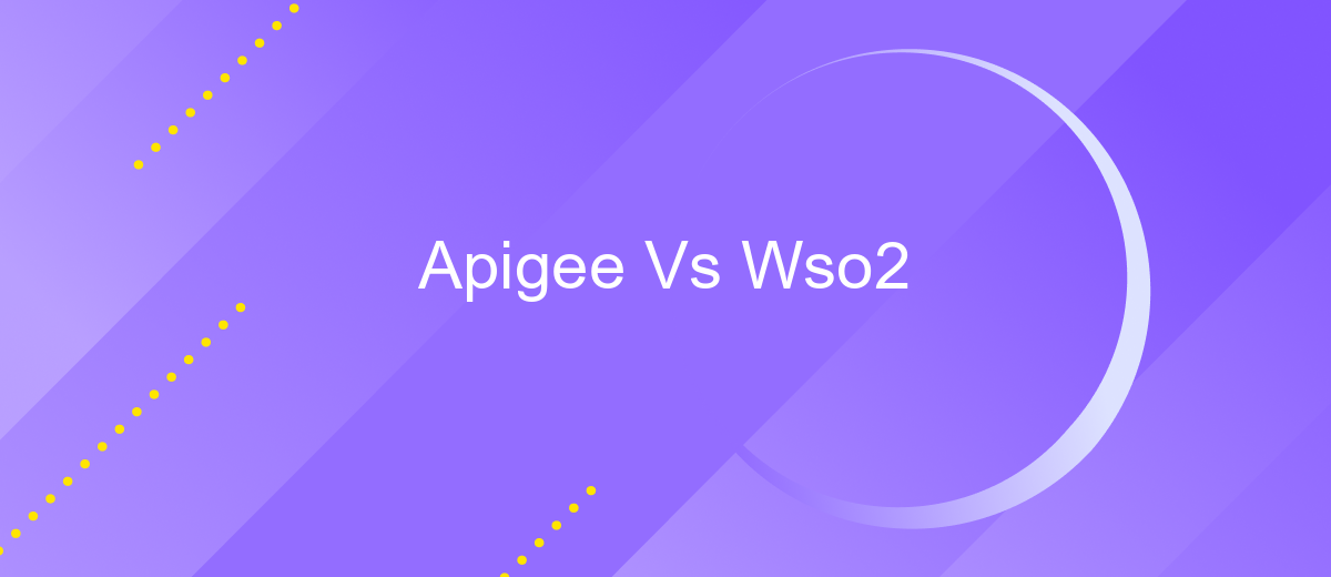 Apigee Vs Wso2