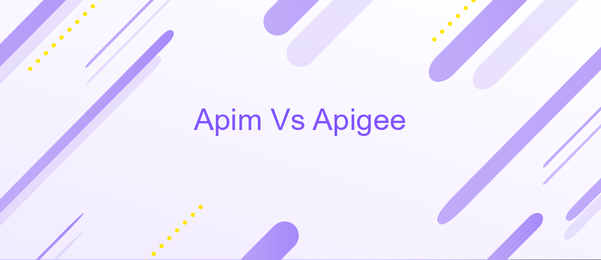 Apim Vs Apigee