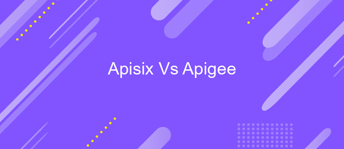 Apisix Vs Apigee