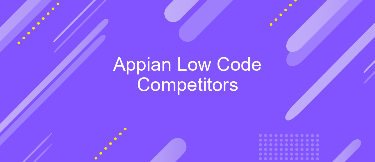 Appian Low Code Competitors