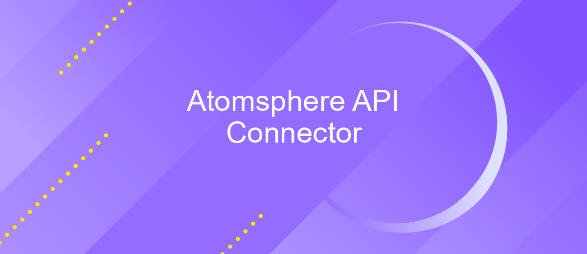 Atomsphere API Connector