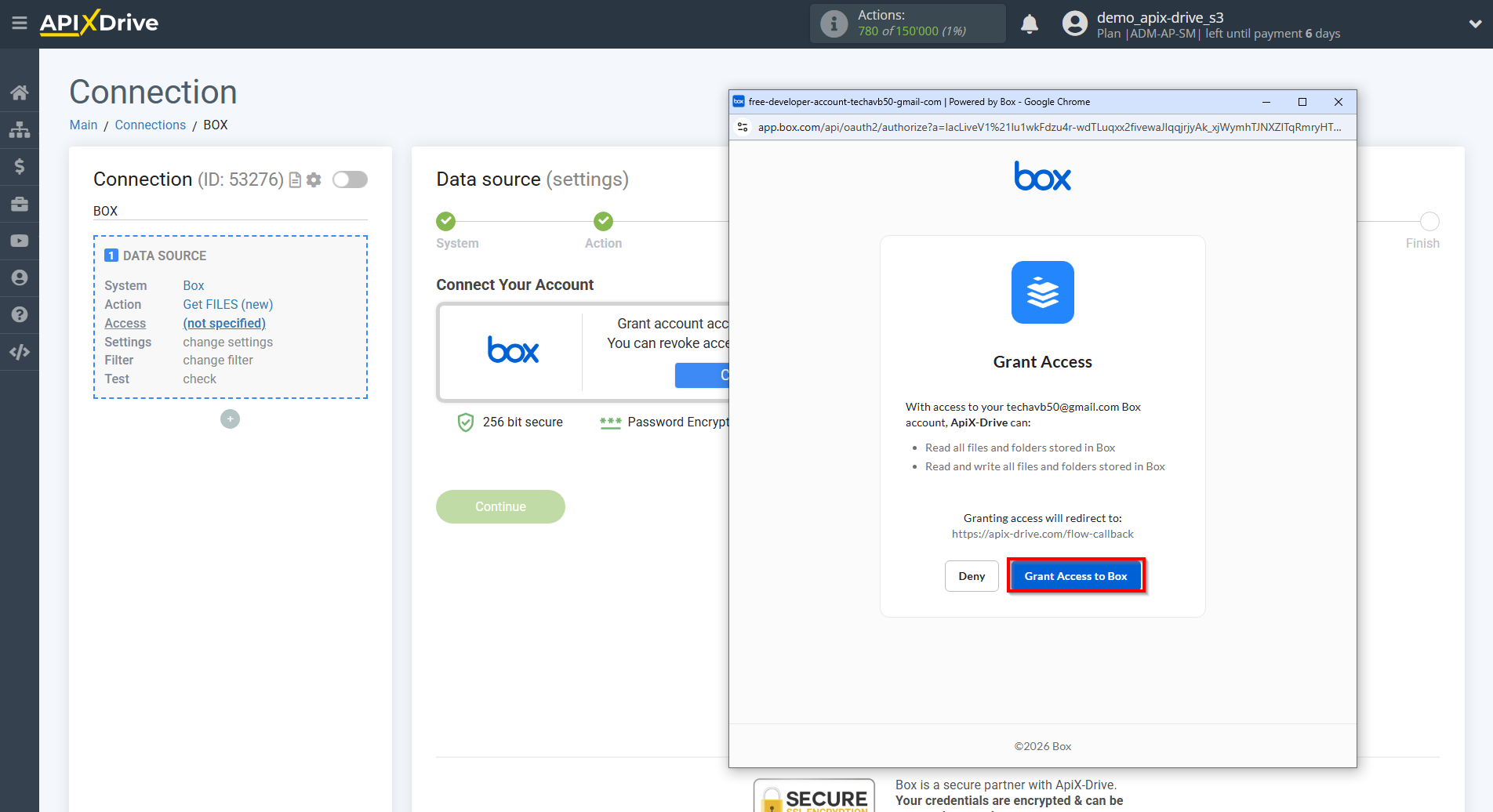 How to Connect Box as Data Source | Authorization in Box