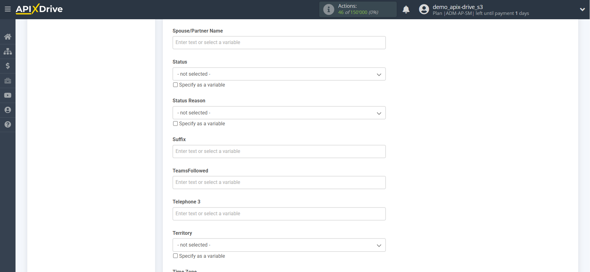 How to setup Microsoft Dynamics 365 Update Contact / Create Contact | Assigning Fields How to setup Microsoft Dynamics 365 Update Contact / Create Contact | Assigning Fields