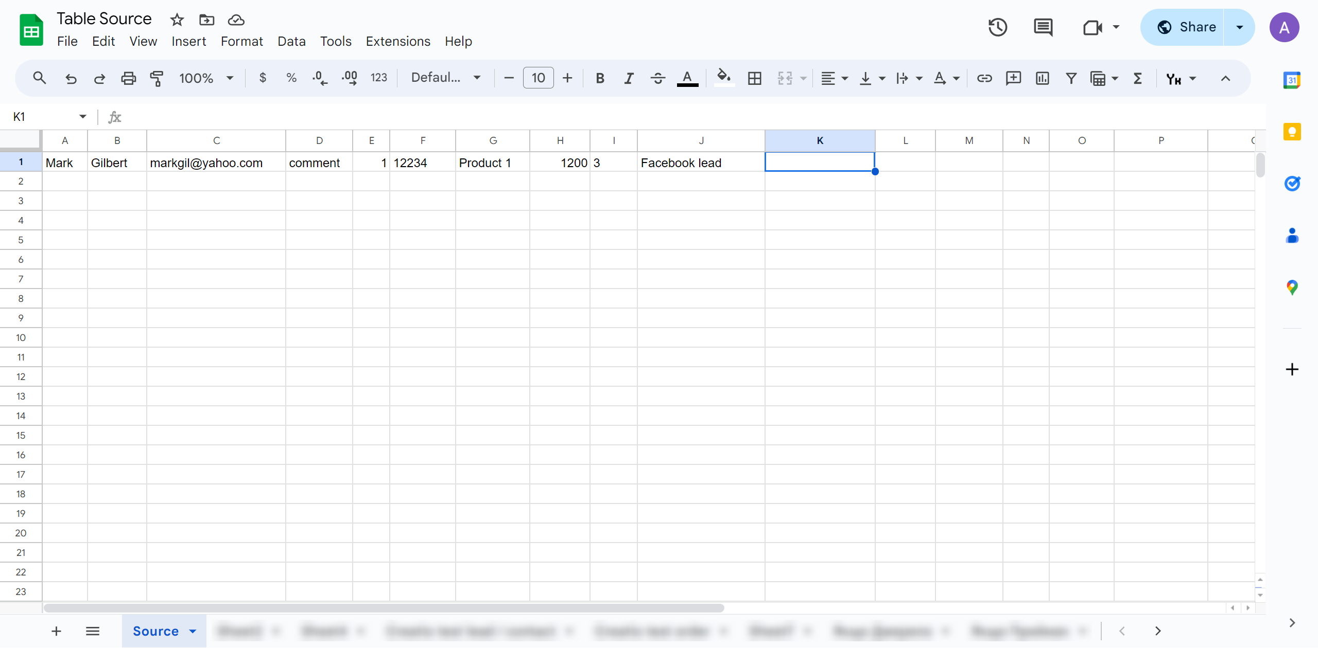 How to setup KeyCRM Update Lead / Create Lead | Test data in Google Sheets