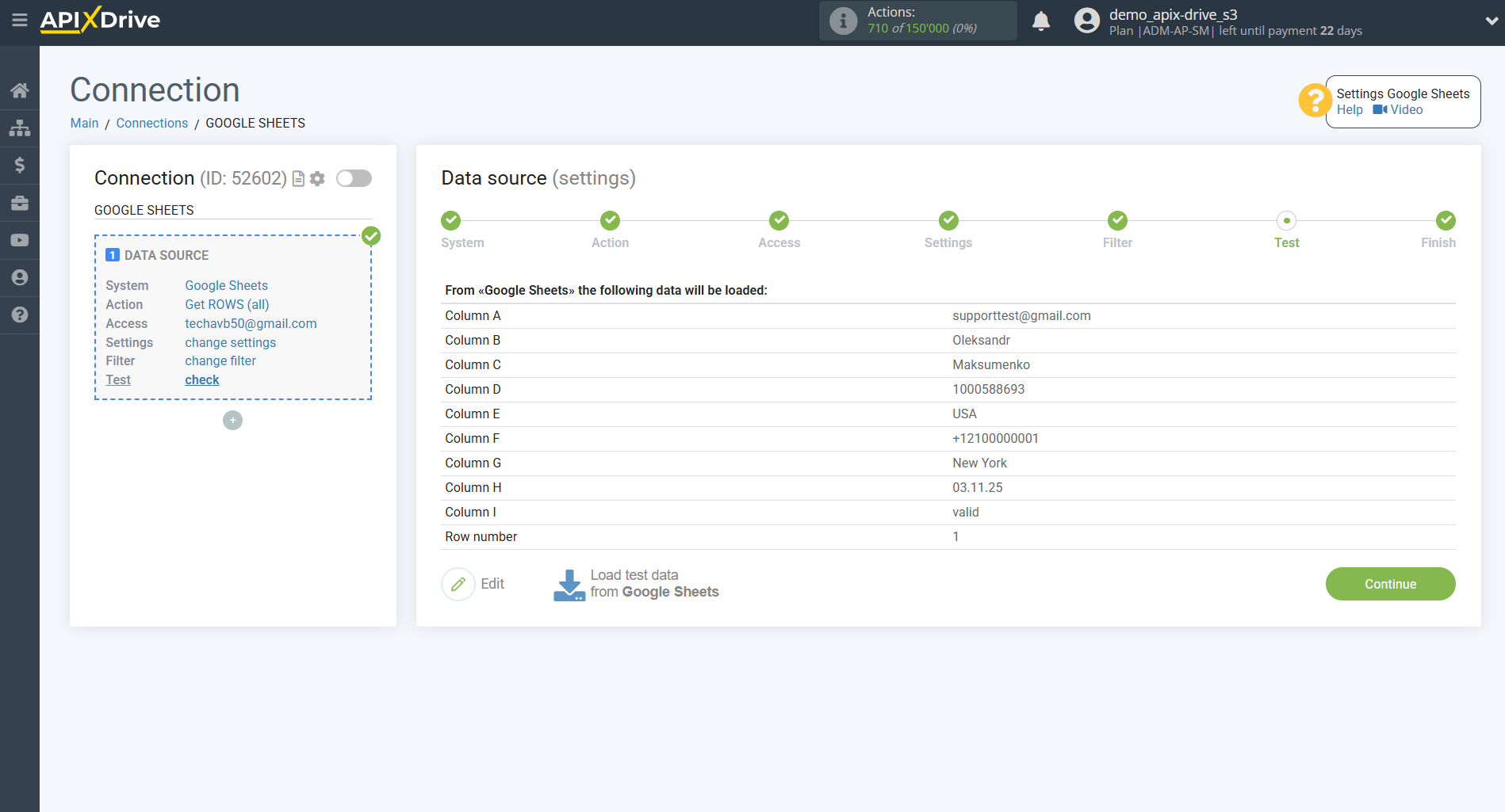 Setting Search to Verification E-MAIL Clearout in Google Sheets | Test data Setting Search to Verification E-MAIL Clearout in Google Sheets | Test data