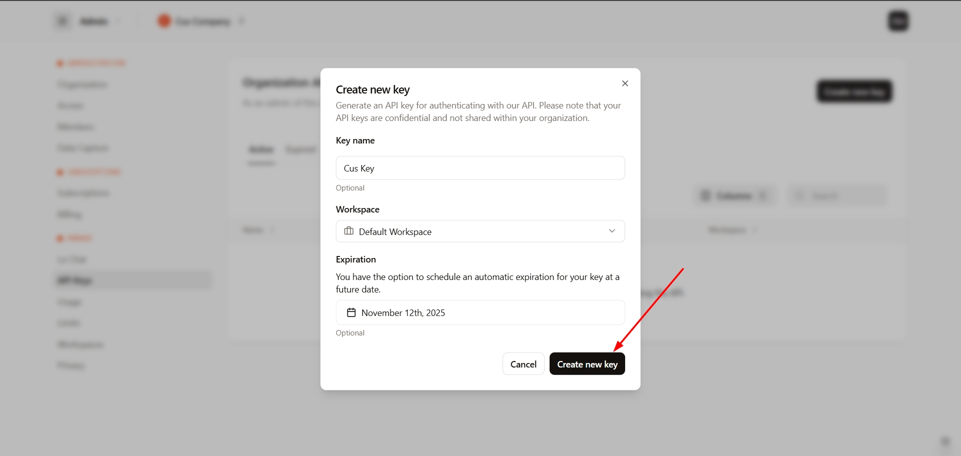 Setting up Mistral AI in Google Sheets | API Key in Mistral AI Account