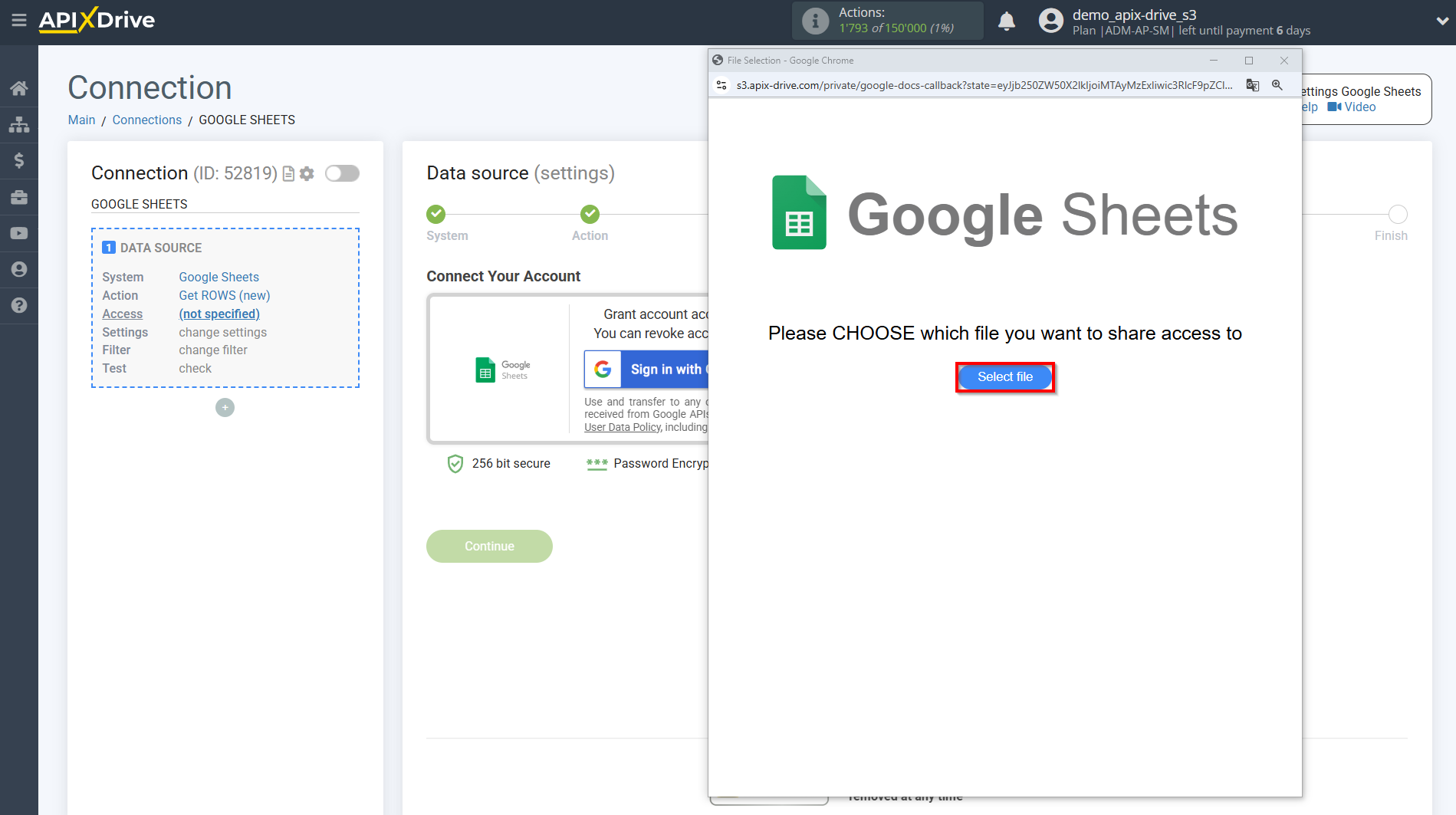 Setting up Grok in Google Sheets | Connecting account