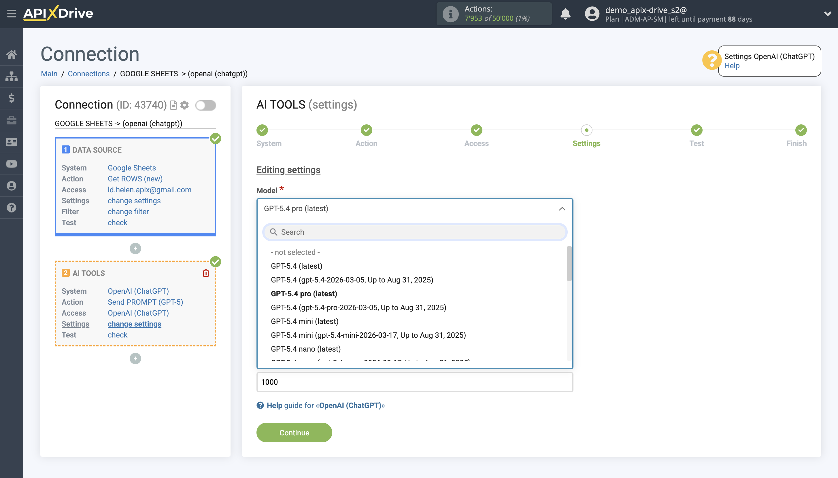 Setting up OpenAI (ChatGPT) in Google Sheets | Assigning fields GPT-5 Setting up OpenAI (ChatGPT) in Google Sheets | Assigning fields GPT-5