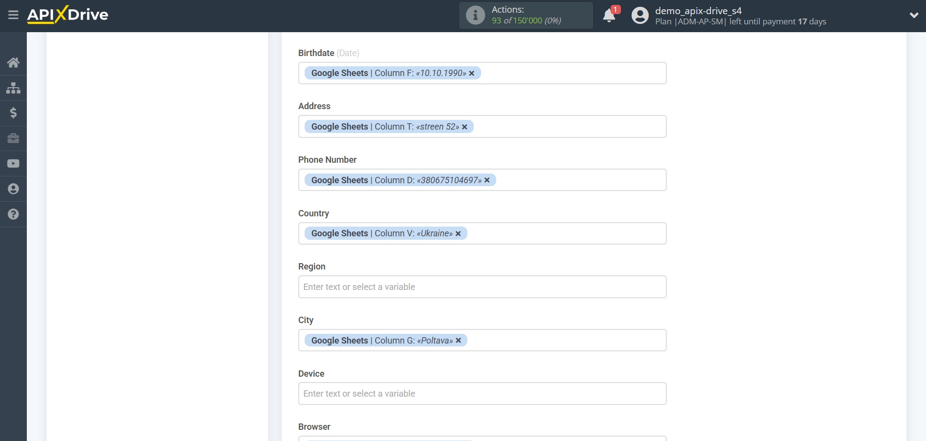 How to Connect ConvesioConvert as Data Destination | Assigning fields How to Connect ConvesioConvert as Data Destination | Assigning fields