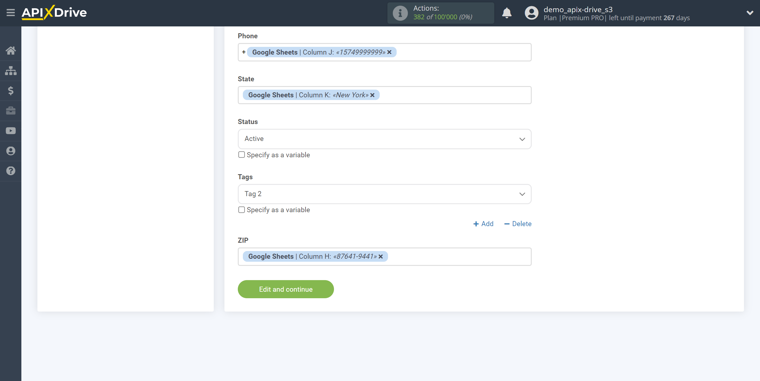 How to Connect Drip as Data Destination | Assigning Fields