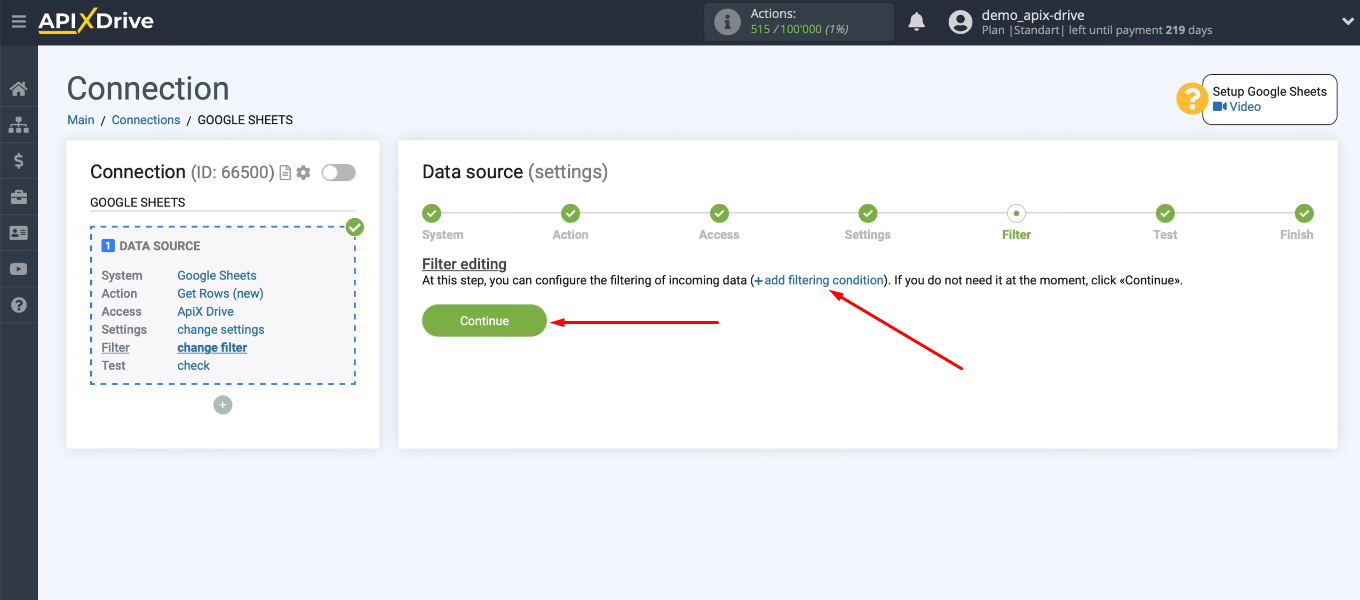 How to setup Google Sheets and ClickUp integration