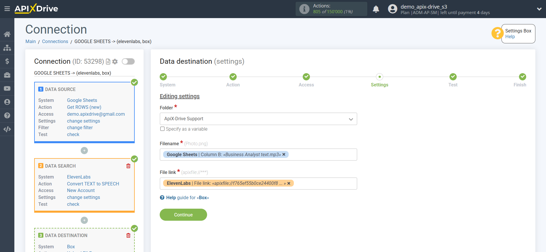 How to Connect Elevenlabs as Data Search | Assigning fields