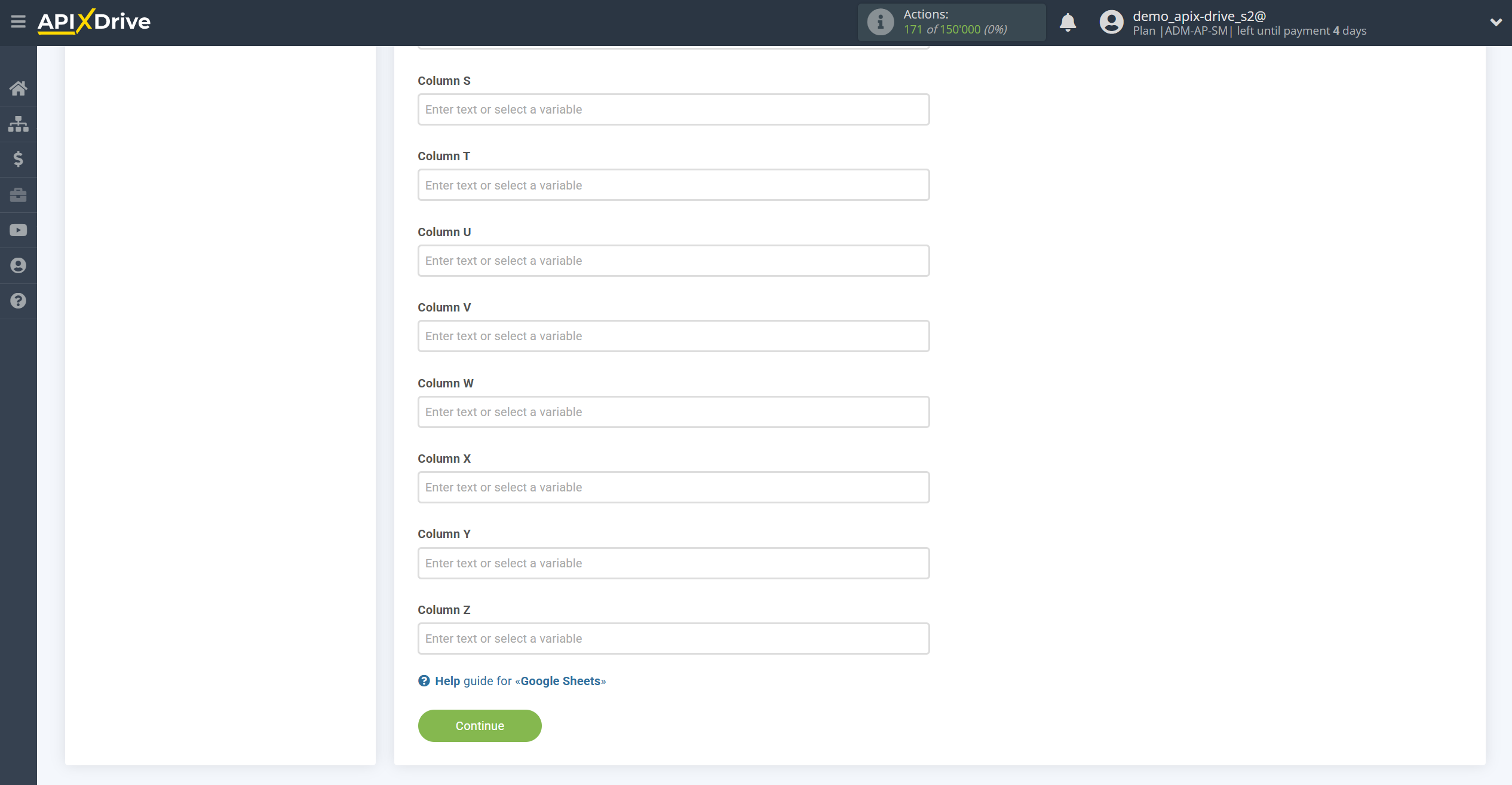 Resending data | Setting up Data Destination from the second connection Resending data | Setting up Data Destination from the second connection