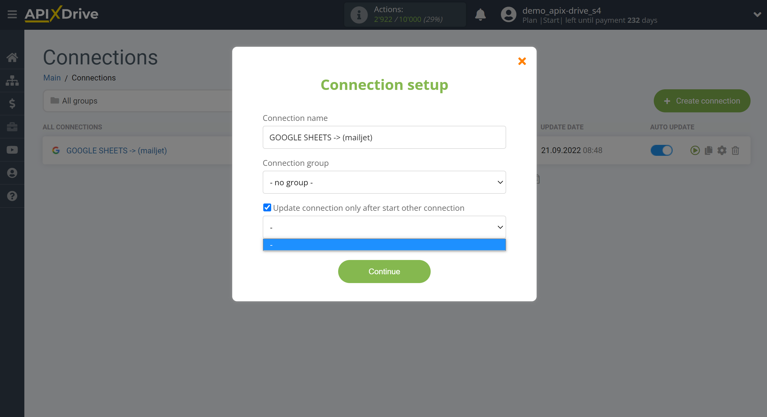 How to Connect Mailjet as Data Destination | Update priority