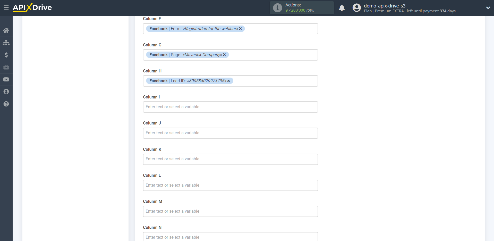 How to Connect Google Sheets as Data Destination | Assigning fields