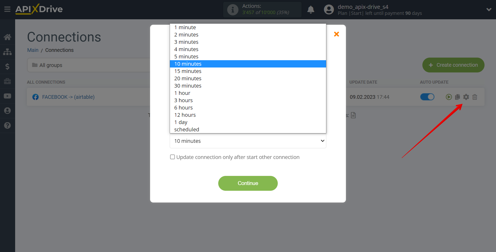 How to Connect AirTable as Data Destination | Update interval