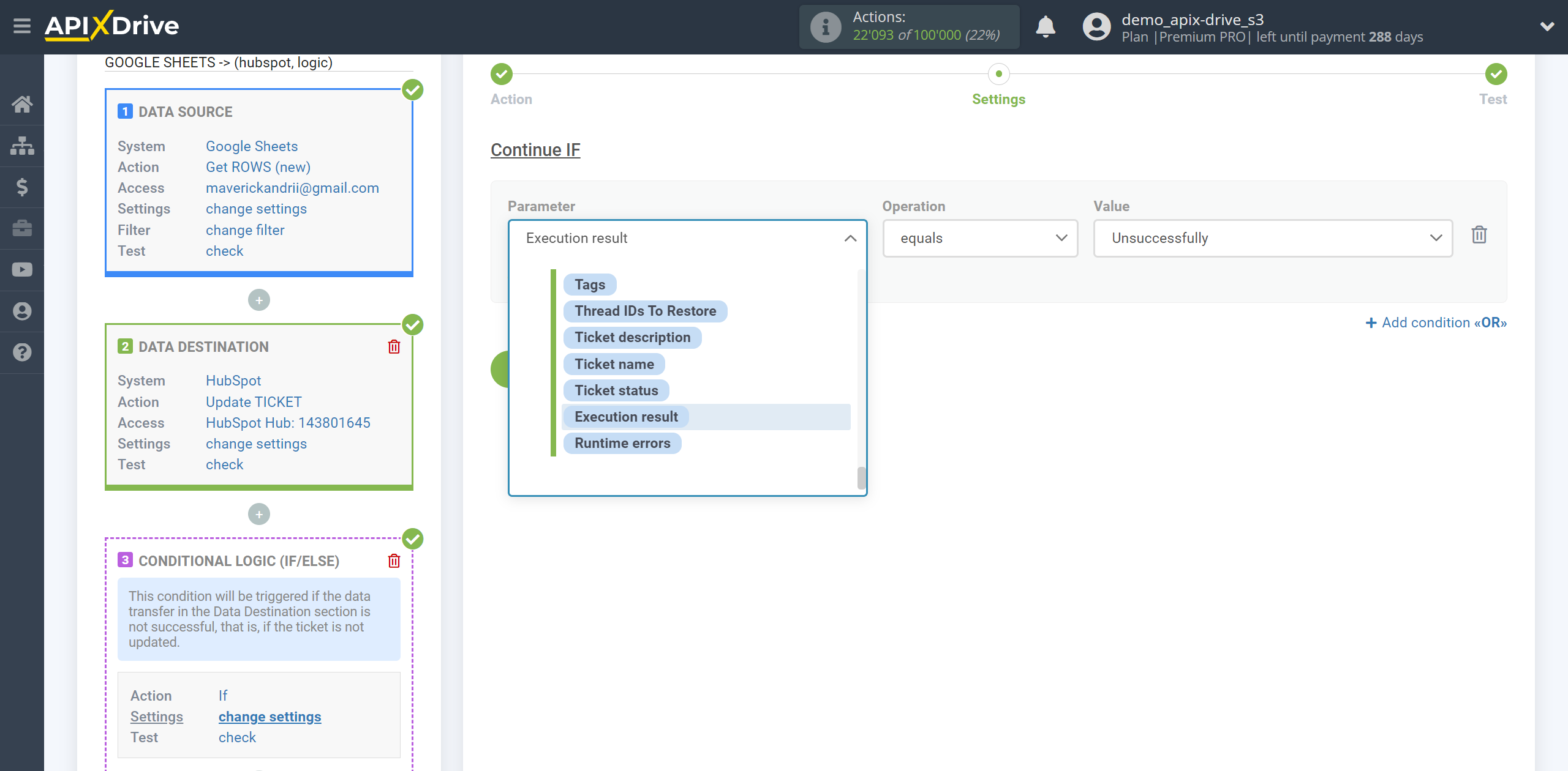 How to setup HubSpot Update Ticket / Create Ticket | Assigning Fields