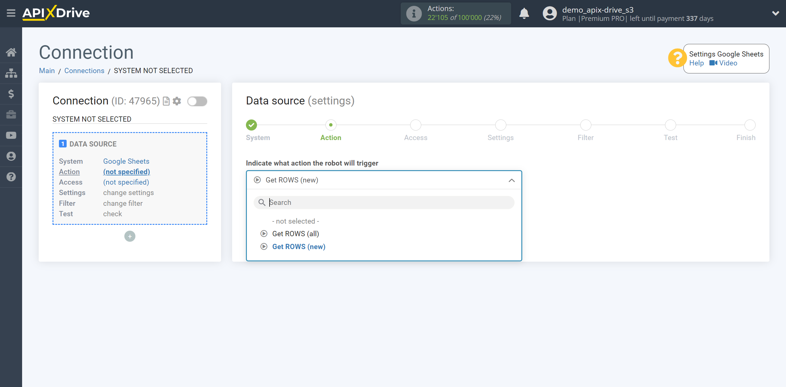 How to setup OneBox Change Order / Create Order | Action selection in the source