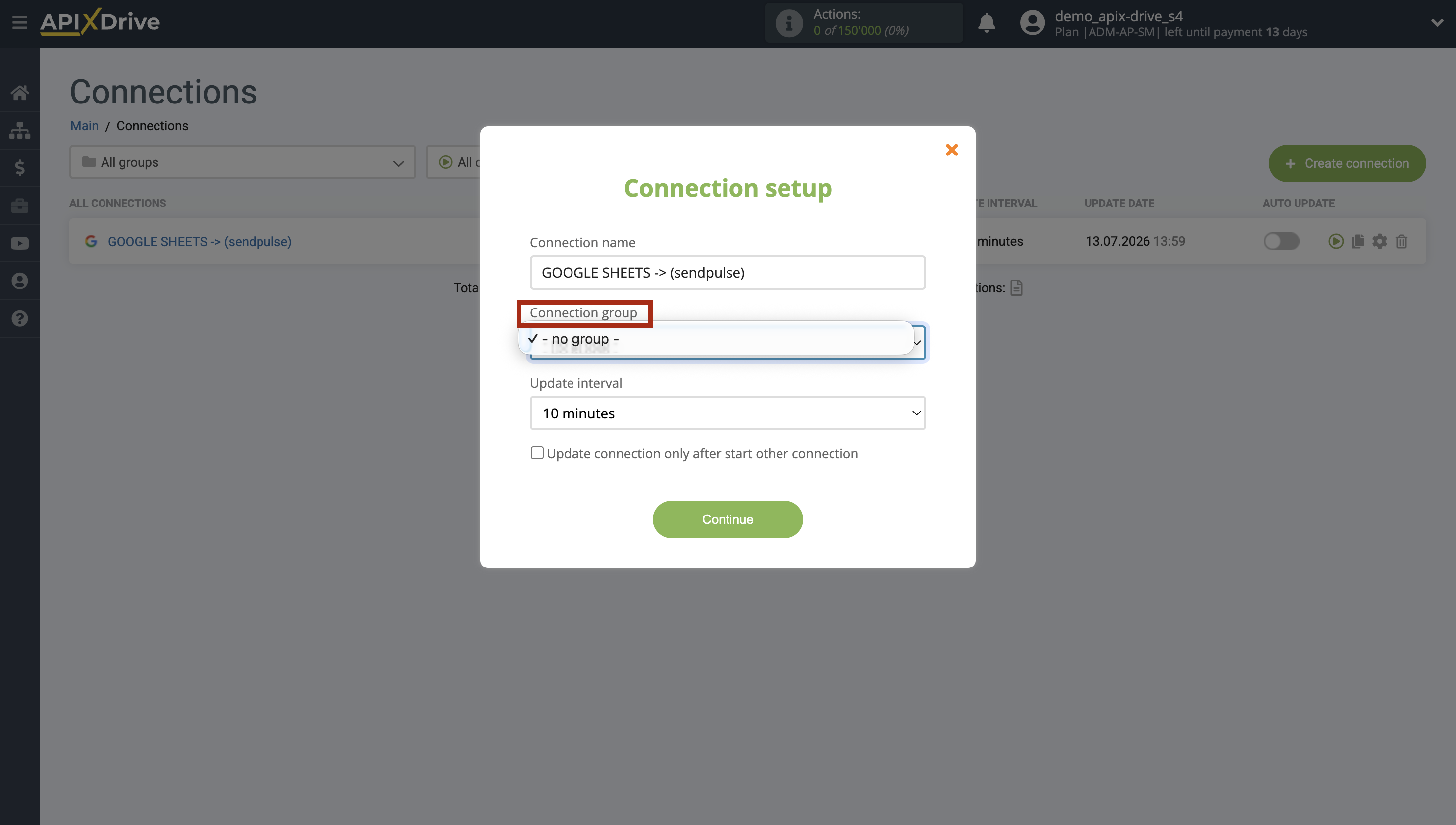 How to Connect SendPulse as Data Destination | Update priority How to Connect SendPulse as Data Destination | Update priority