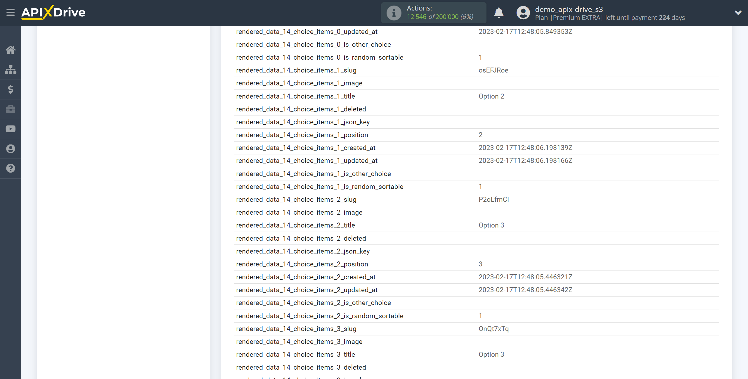 How to Connect Formaloo as Data Source | Test data