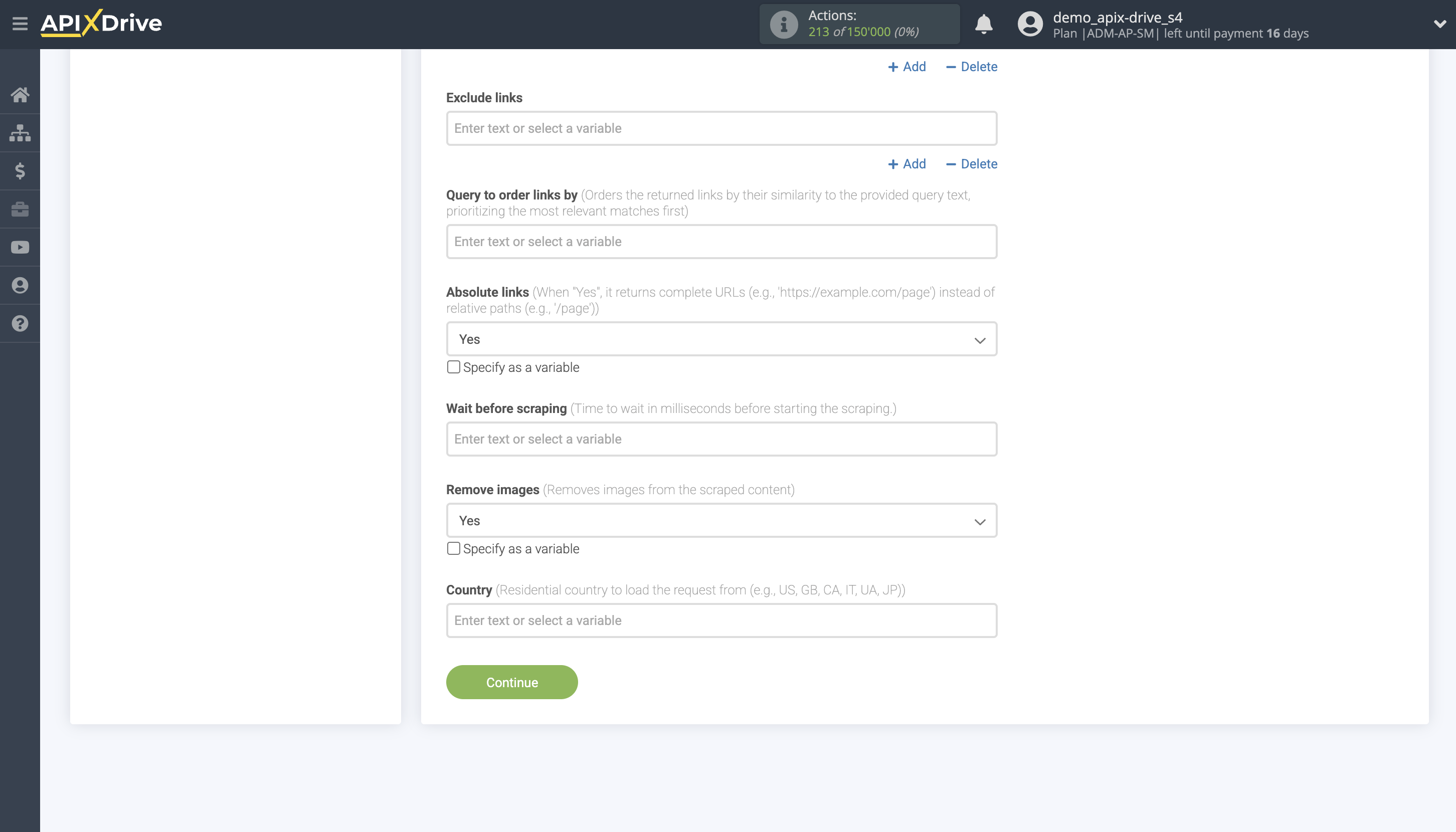 Setting up an Olostep Item Search in Google Sheets | Assigning fields Setting up an Olostep Item Search in Google Sheets | Assigning fields