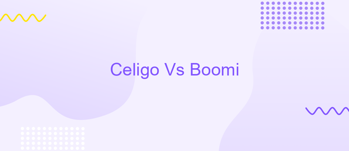 Celigo Vs Boomi