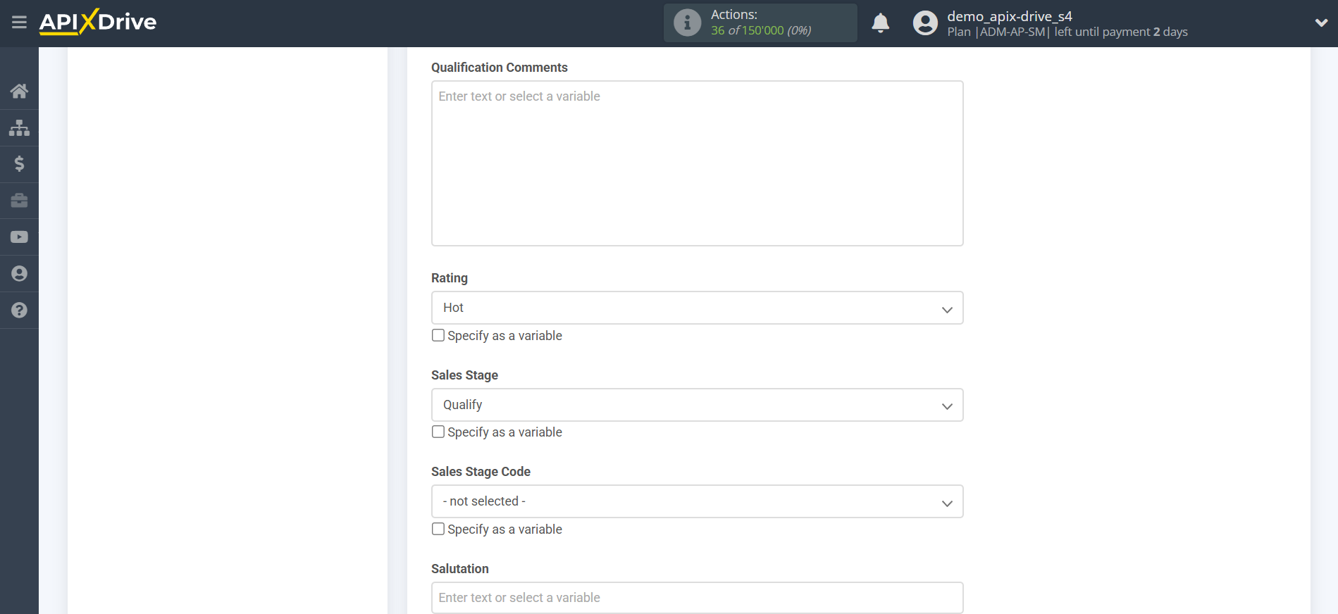 How to setup Microsoft Dynamics 365 Update Lead / Create Lead | Assigning Fields How to setup Microsoft Dynamics 365 Update Lead / Create Lead | Assigning Fields